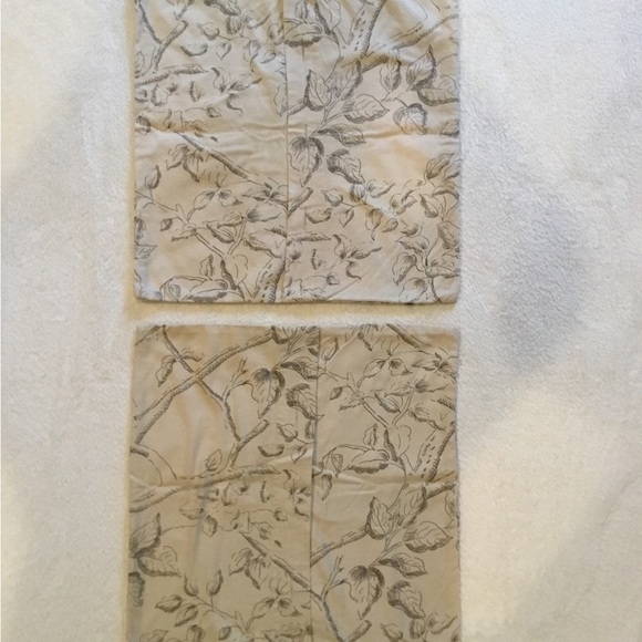 Pair of Pottery Barn Pillow Covers 18” square - Picture 2 of 2